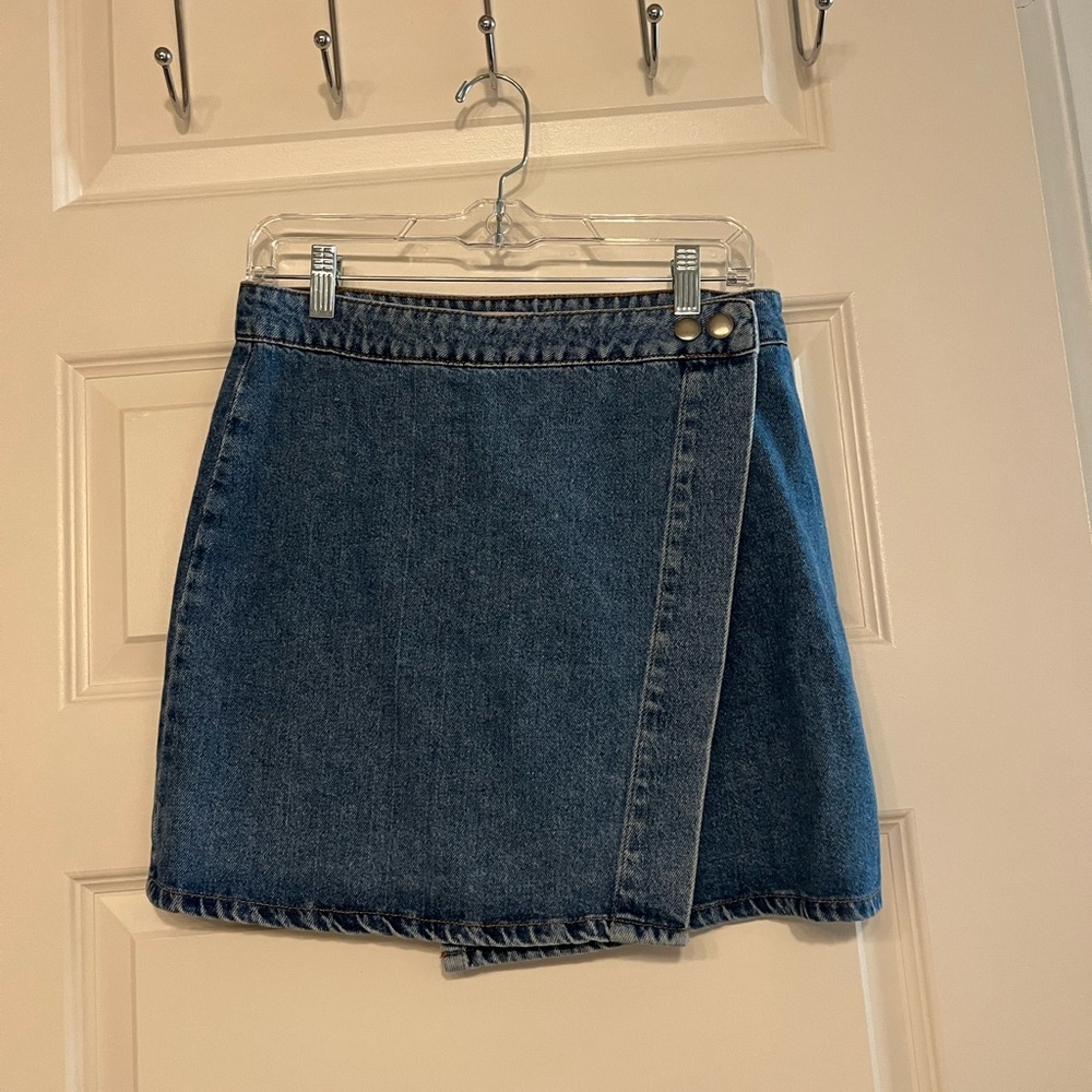 ASOS denim envelope skirt